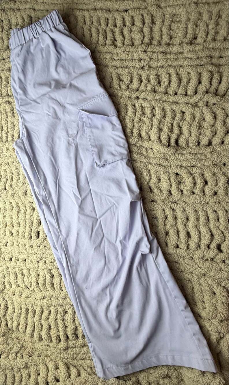 Shein Teen Lavender Cargo Pants Size 16Y